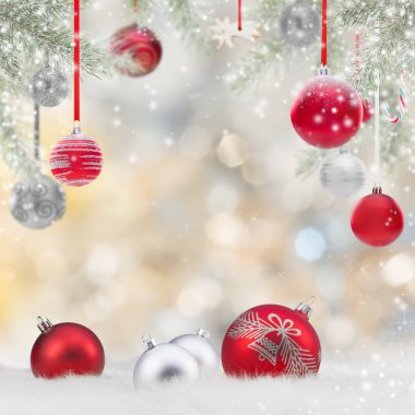 Soyut Noel arkaplanı