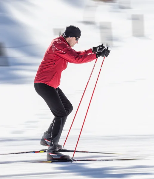 Langlauf — Stockfoto