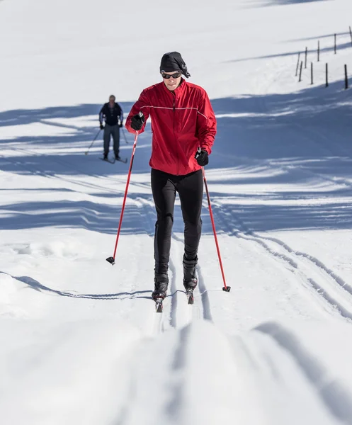 Langlauf — Stockfoto