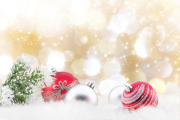 Abstract Christmas background