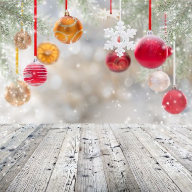 Soyut Noel arkaplanı