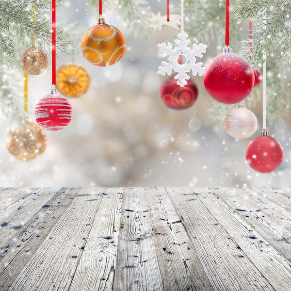 Абстрактный рождественский фон