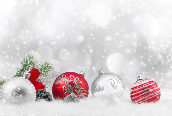 Abstract Christmas background