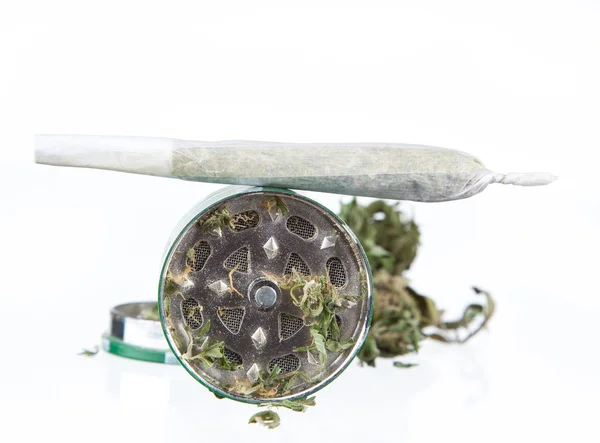 Planta seca de cannabis, marihuana —  Fotos de Stock