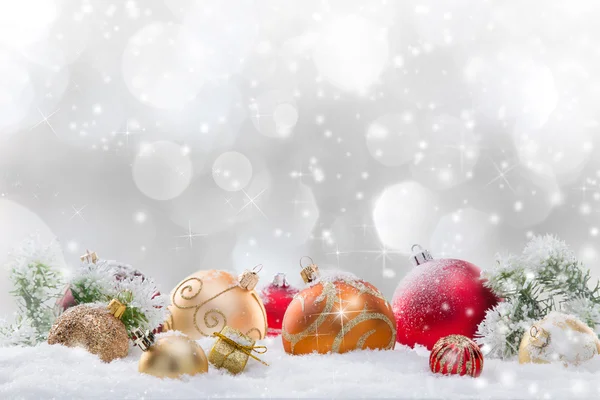 Abstrakter weihnachtlicher Hintergrund — Stockfoto