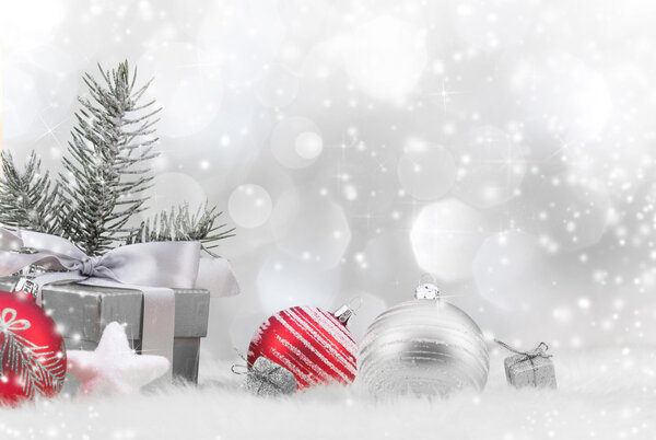 Abstract Christmas background