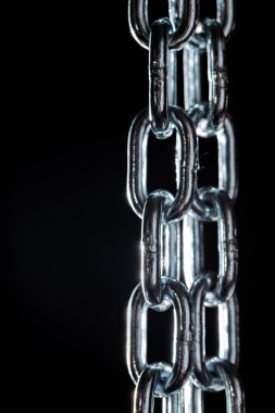 Metal zincir yakın çekim