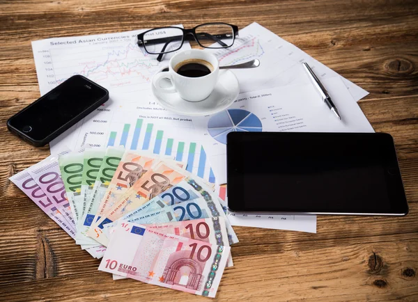 Finansiella affärsidé. — Stockfoto