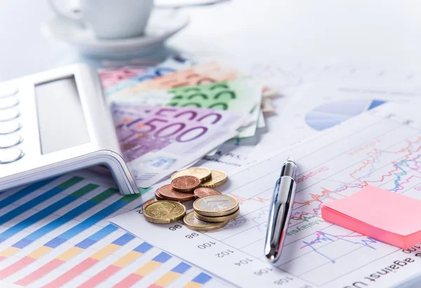 Finansiella affärsidé. — Stockfoto