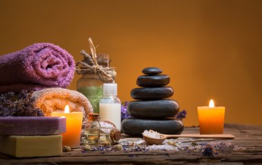 Spa natürmort.