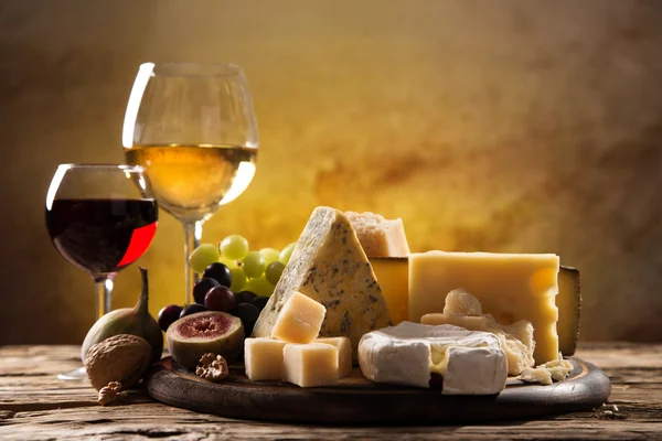 Various types of cheese Royalty Free Stock Photos