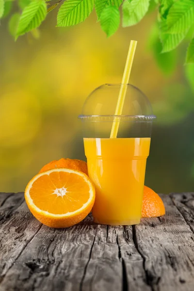 Färsk apelsinjuice — Stockfoto