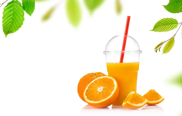 Färsk apelsinjuice — Stockfoto