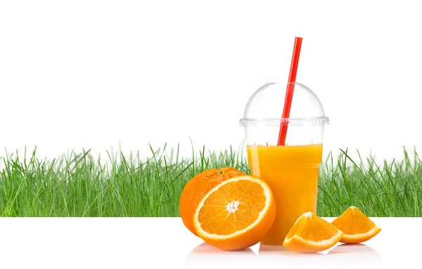 Färsk apelsinjuice — Stockfoto