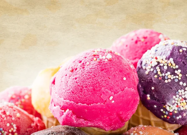 Scoop di gelato — Foto Stock