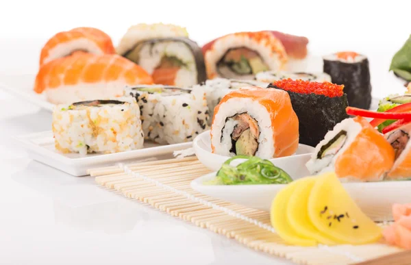 Japán tengeri sushi szett — Stock Fotó