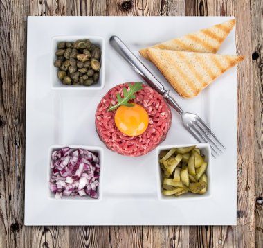 yumurta taze beef tartar
