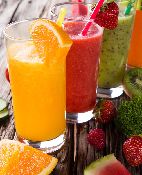 Fresh juice mix fruit