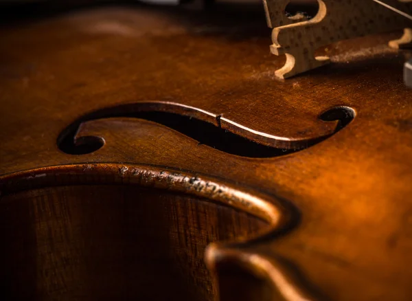 Violin in vintage style — Stock Photo, Image