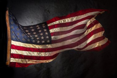 Grunge Amerikan bayrağı