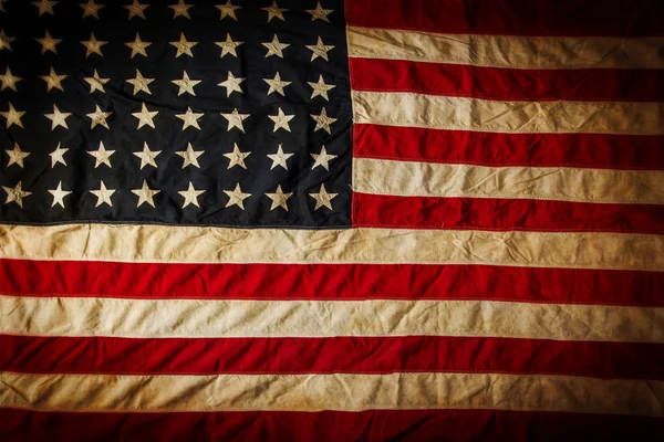 Grunge American flag — Stock Photo, Image