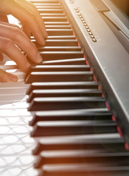 Pianino Keyboard — Zdjęcie stockowe