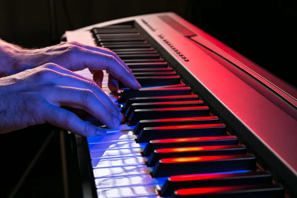 Piano keyboard — Stockfoto