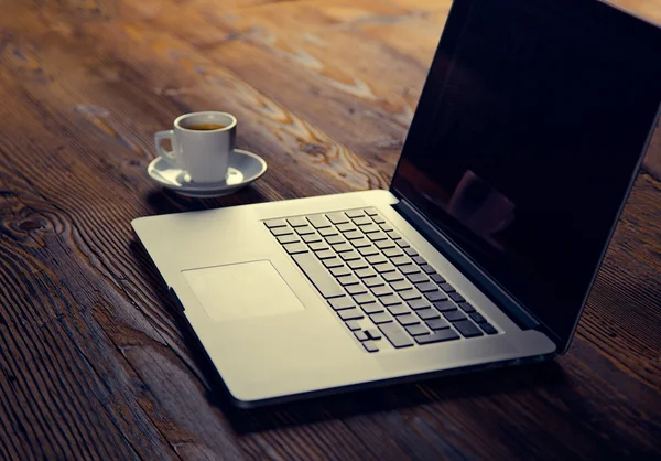 Man working using smart phone and notebook. — Stock Photo, Image