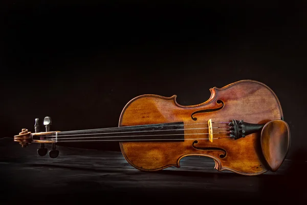 Old vintage violin — Stock Photo, Image