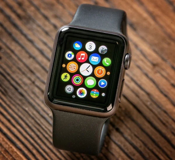 Gros plan sur Apple Watch . — Photo