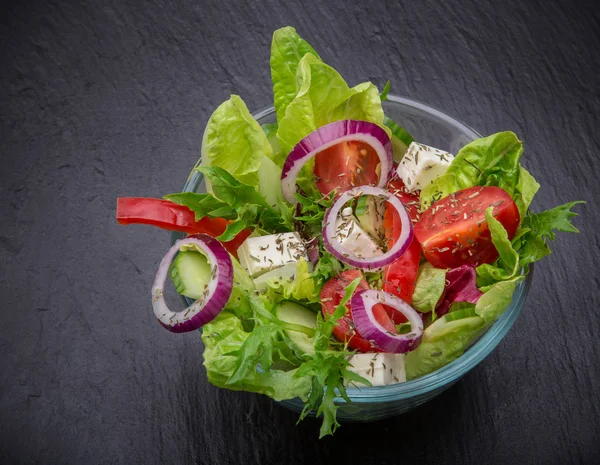 Verse groenten salade. — Stockfoto