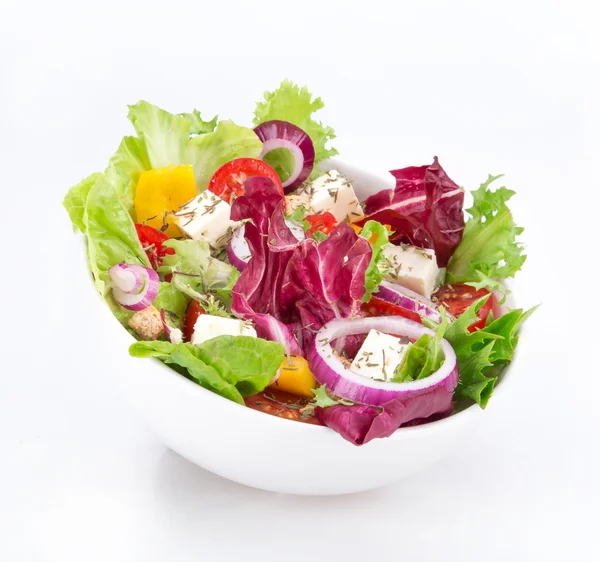 Salada de legumes frescos. — Fotografia de Stock