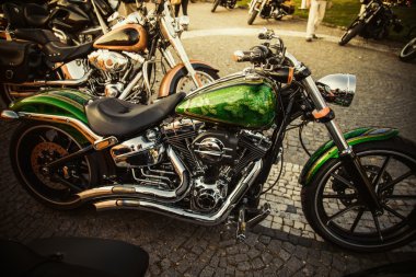 yüksek güç motosiklet yakın çekim