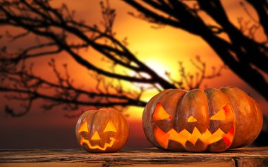 Cadılar Bayramı Balkabağı, jack-o-fener, yakın çekim.