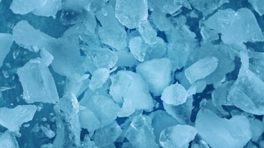 Patlayan Buz Parçalarının Süper Yavaş Hareketi, Yakın plan