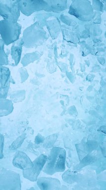 Patlayan Buz Parçalarının Süper Yavaş Hareketi, Yakın plan