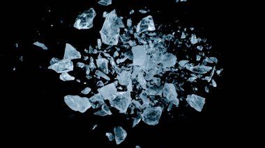 Patlayan Buz Parçalarının Süper Yavaş Hareketi, Yakın plan