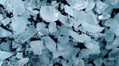 Patlayan Buz Parçalarının Süper Yavaş Hareketi, Yakın plan