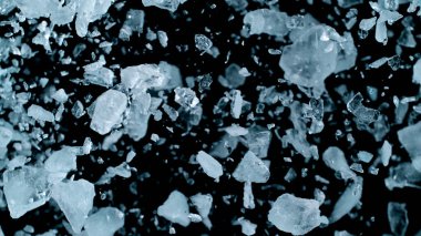 Patlayan Buz Parçalarının Süper Yavaş Hareketi, Yakın plan