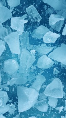 Patlayan Buz Parçalarının Süper Yavaş Hareketi, Yakın plan