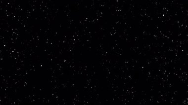 Siyah zemine düşen doğal karın süper yavaş çekimi