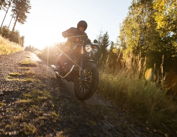 Yüksek güç motosiklet yakın çekim — Stok fotoğraf
