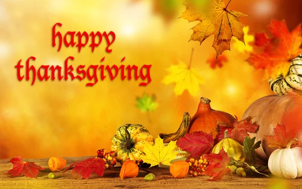 Happy thanksgiving day — Stockfoto