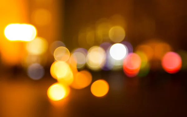 Abstracte nacht bokeh achtergrond — Stockfoto