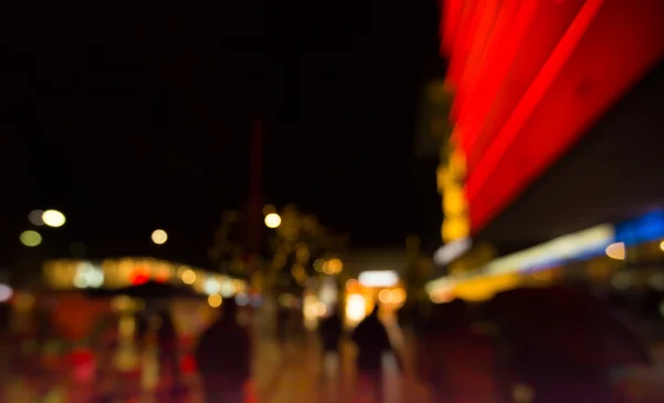 Abstrakte Nacht Bokeh Hintergrund — Stockfoto