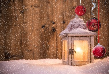 Noel arka plan antern parlayan ile