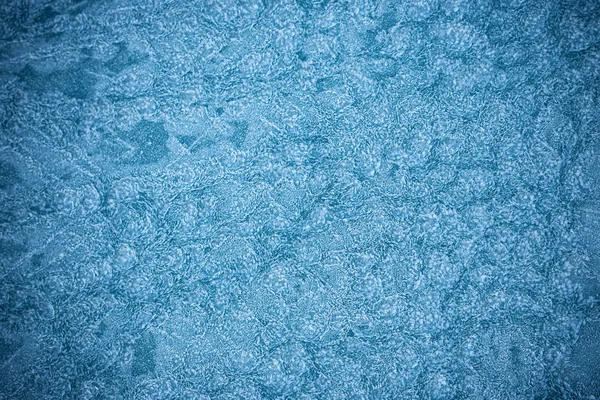 Pattern of the ice surface. — Stock Photo, Image