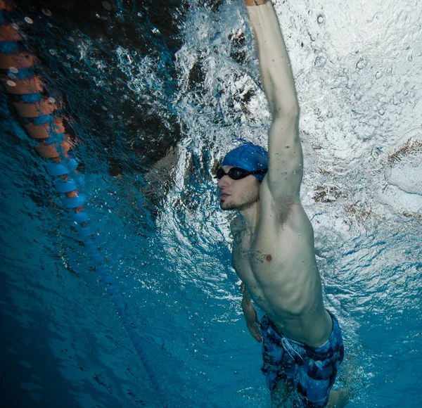 Swimmer at the swimming pool. — Stock Photo, Image