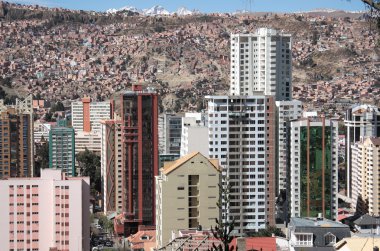 La Paz, Bolivya, modern binalar