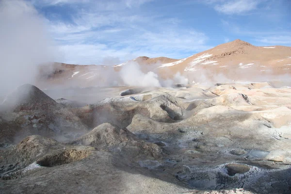 Geyser Sol de Manana in Bolivia — Stock Photo, Image